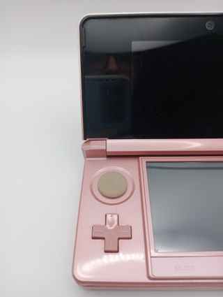 Nintendo 3DS Rosa + Caricatore + Stilo