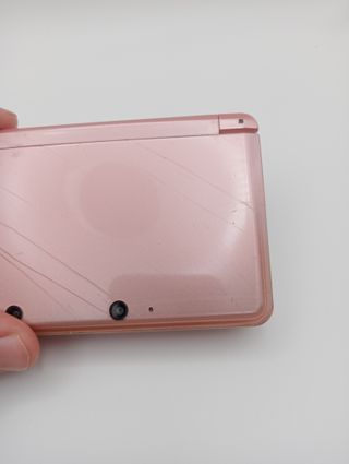 Nintendo 3DS Rosa + Caricatore + Stilo