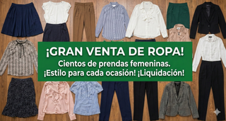 Lote Ropa Mujer 600+ Prendas