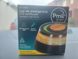 2 luces Luz V16 Homologada DGT Emergencia
