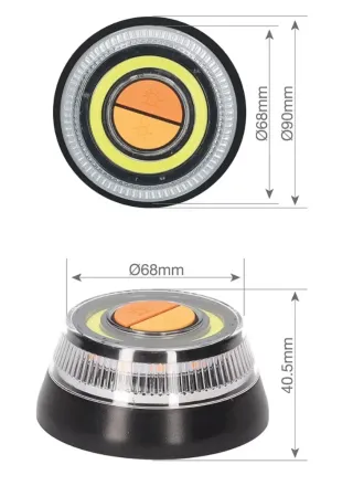 2 luces Luz V16 Homologada DGT Emergencia