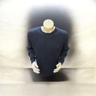 Jersey Tommy Hilfiger Trenzado Azul Marino