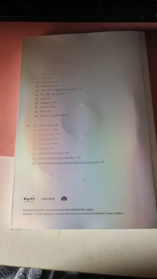 BTS Love Yourself Answer F ver Kpop