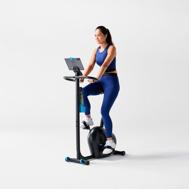 Bicicleta Estática Domyos BIKE 120 4kg rueda de inercia.