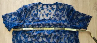 Traje ceremonia azul talla 7XL