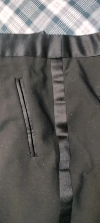 Pantalón de vestir negro mujer