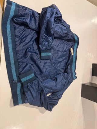 Cazadora casual azul