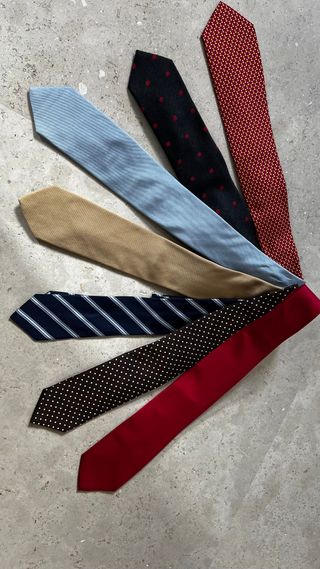 Lote 7 Corbatas Hackett & Massimo Dutti