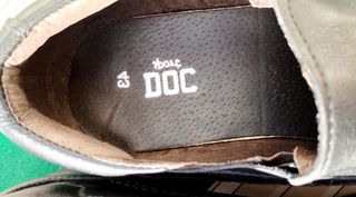 Mocasines de cuero natural color negro