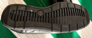 Mocasines de cuero natural color negro