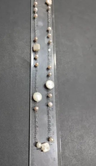 Collar Perlas Cultivadas Plata