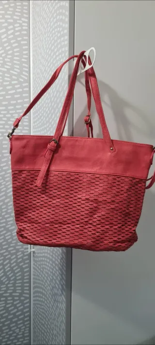 Bolso Misako Coral Hombro y Bandolera