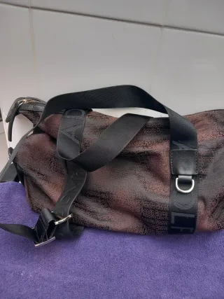 Bolso Adolfo Dominguez Negro y Marrón