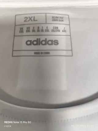 Camiseta Recreativo de Huelva Adidas XXL