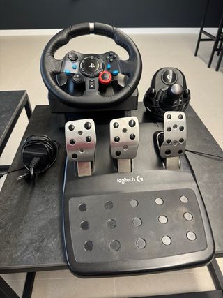 Logitech G29 Volante, pedales y cambio de marchas