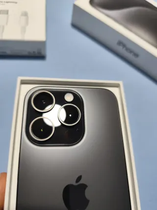 iPhone 15 Pro, Black Titanium, 128GB