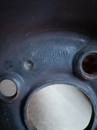 Llantas BMW E30 Originales 4x100 14"