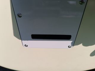 Guitarra Frankstrat Blanca Tipo Stratocaster