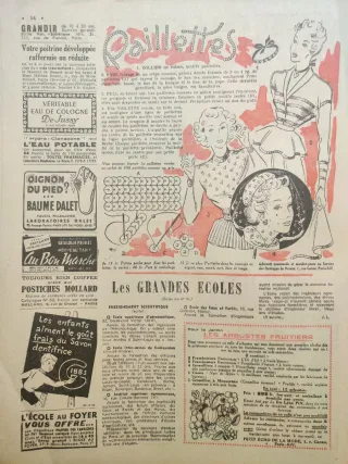 Lote de revistas antiguas de moda