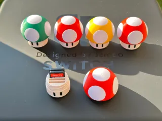 Estuche Hongo Nintendo Switch