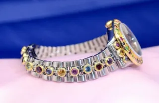 Rolex Oyster Perpetual Date Just Donna ss 26 mm