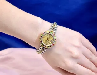 Rolex Oyster Perpetual Date Just Donna ss 26 mm