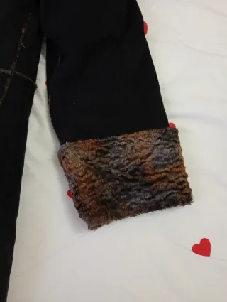 Abrigo Karl Lagerfeld Negro Talla M