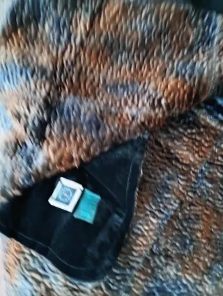 Abrigo Karl Lagerfeld Negro Talla M