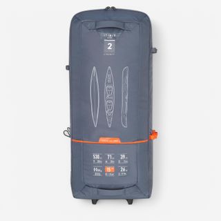 Bolsa Transporte Ruedas Kayak Hinchable X500 2 Plazas