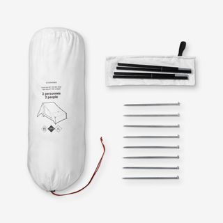 Tienda de campaña lona de trekking 2 personas Forclaz MT900