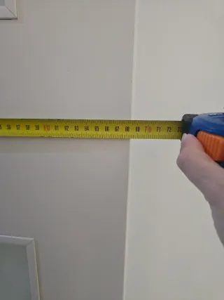 Puerta interior blanca con 3 cristales