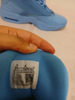 Zapatos Jordan Azules