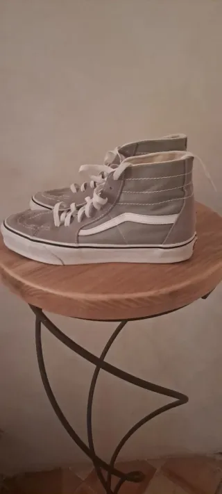 Vans SK8-Hi grises talla 41