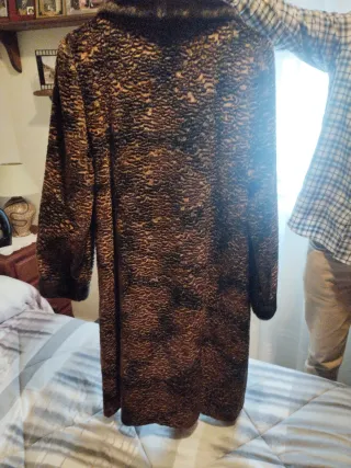 Abrigo largo mujer una puesta