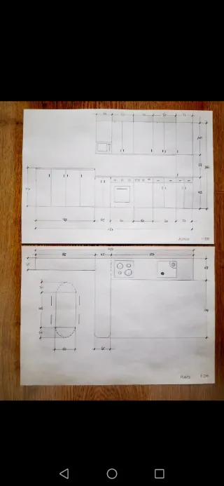 URGE VENDER:Cocina equipada con encimera de marmol