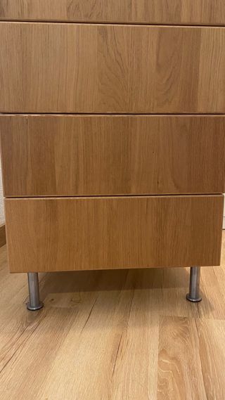 Cajonera 4 cassetti in legno