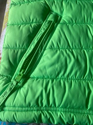 Chaleco acolchado Hollister verde