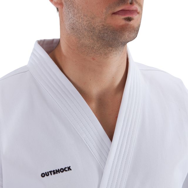 Kimono karate karategui Outshock 500 adulto blanco