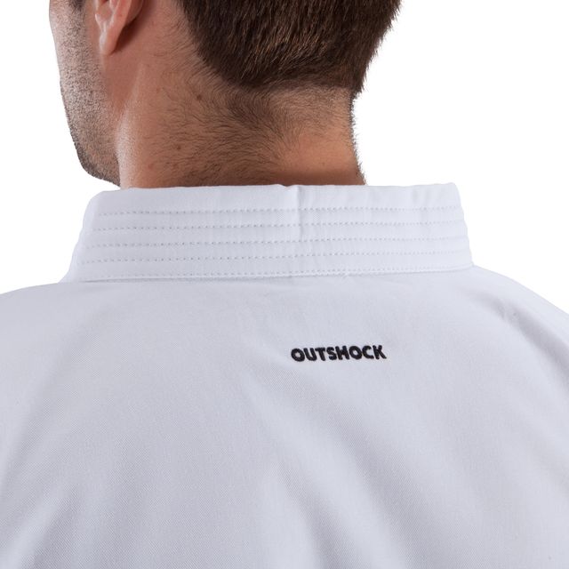 Kimono karate karategui Outshock 500 adulto blanco