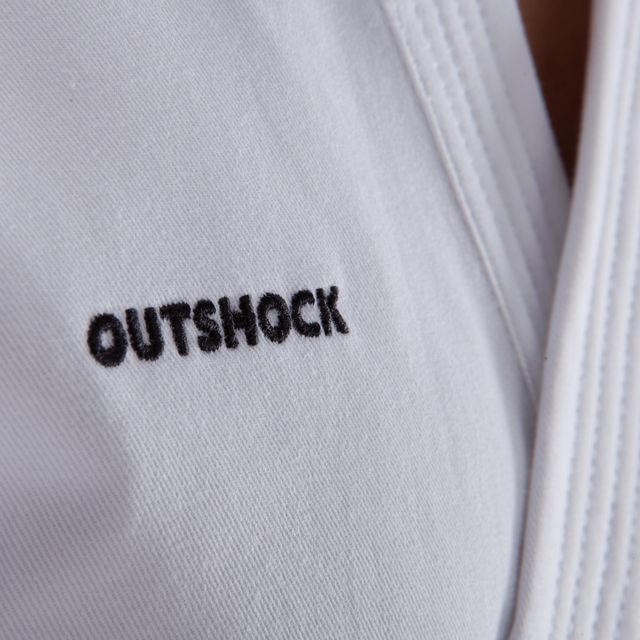 Kimono karate karategui Outshock 500 adulto blanco