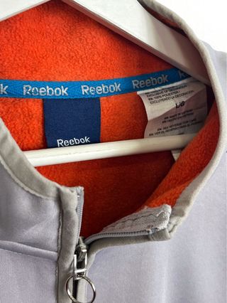 Track Jacket Reebok Retro 2000s Forrada Oversize