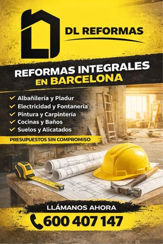Reformas integrales en Barcelona