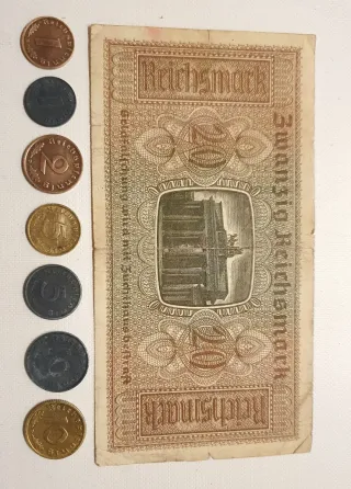 Francobolli Germania Nazista, Insegne, Monete/Bilancio