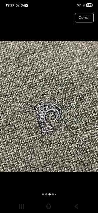 Chaleco Pierre Cardin Gris Talla XL