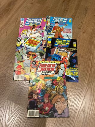 COMICS/TEBEOS ZINCO-LIGA JUSTICIA EUROPA