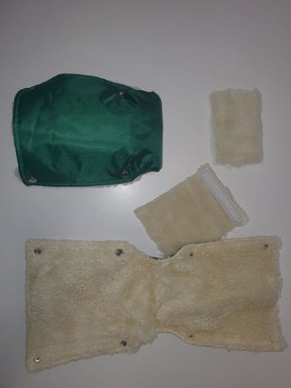 Manoplas de invierno para carrito