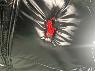 Abrigo Polo Ralph Lauren Negro Brillante Talla M