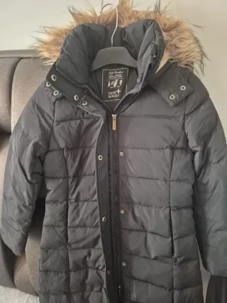 Chaqueta acolchada niña con capucha