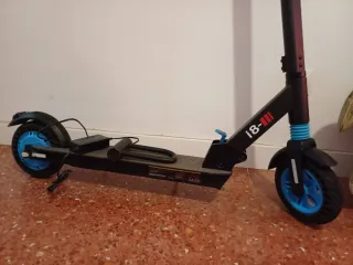 Patinete Eléctrico iScooter Azul