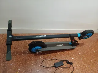 Patinete Eléctrico iScooter Azul